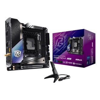   Asrock Phantom Gaming Z890I Nova WiFi Intel Z890 LGA 1851 (Socket V1) mini ITX