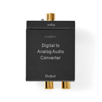 Nedis ACON2510BK audió konverter Fekete