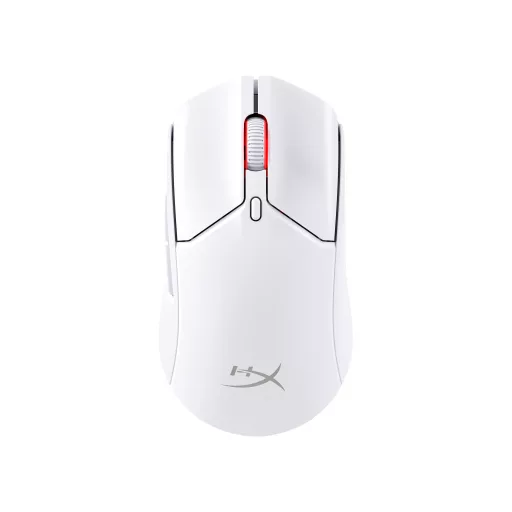 HyperX Pulsefire Haste 2 Wireless White Gaming Mouse egér Játék Kétkezes RF vezeték nélküli + Bluetooth 26000 DPI