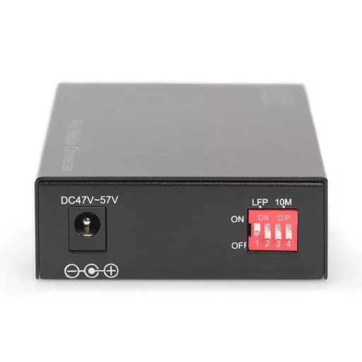 Digitus DN-82160 hálózati média konverter 1000 Mbit/s 1310 nm Single-mode Fekete