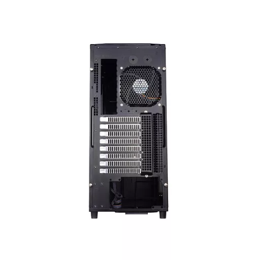 Silverstone TJ04-E Midi Tower Fekete, Ezüst