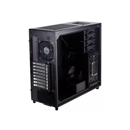 Silverstone TJ04-E Midi Tower Fekete, Ezüst