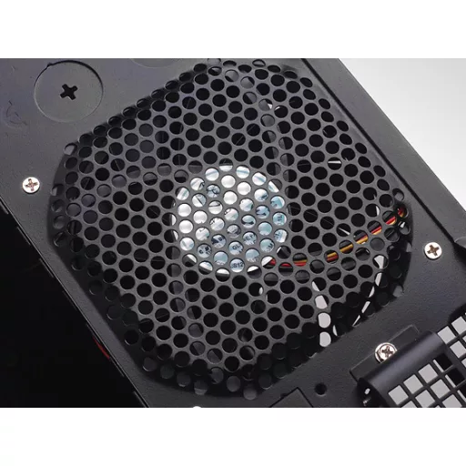 Silverstone TJ04-E Midi Tower Fekete, Ezüst