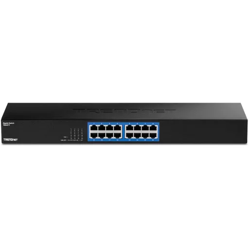 Trendnet TEG-S17 hálózati kapcsoló Gigabit Ethernet (10/100/1000) Fekete