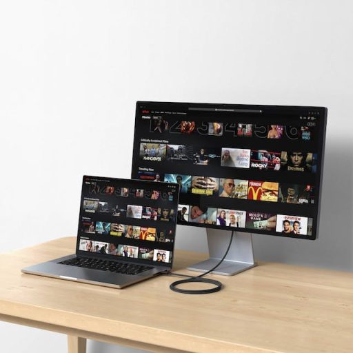 Satechi ST-YTB100K Thunderbolt kábel 1 M 40 Gbit/s Fekete