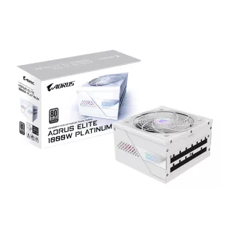   GIGABYTE AORUS ELITE P1000W ICE 1000 W 20+4 pin ATX ATX Fehér
