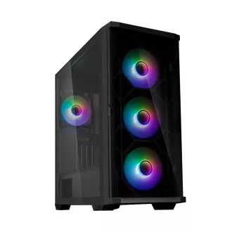 Zalman Z10 DUO Midi Tower Fekete