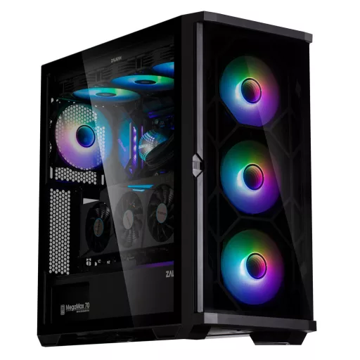 Zalman Z10 DUO Midi Tower Fekete