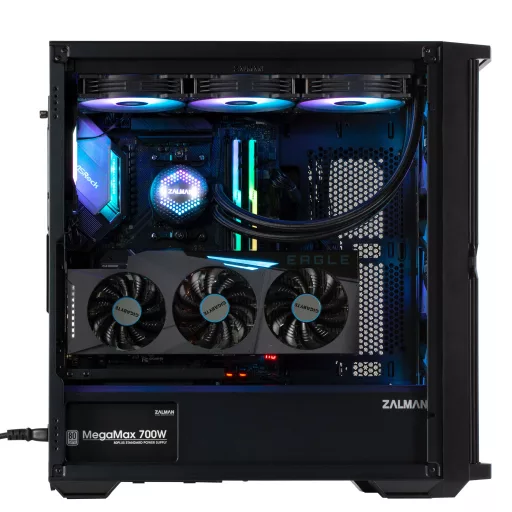 Zalman Z10 DUO Midi Tower Fekete