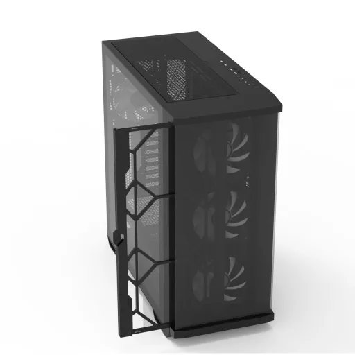Zalman Z10 DUO Midi Tower Fekete