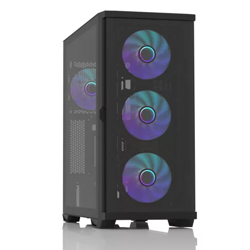 Zalman Z10 DUO Midi Tower Fekete