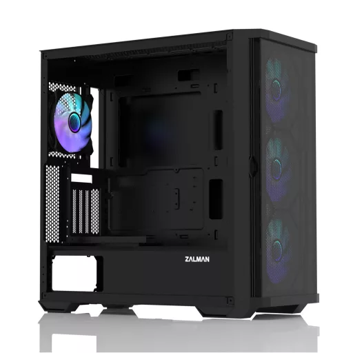 Zalman Z10 DUO Midi Tower Fekete