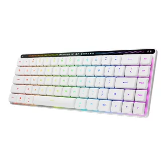   ASUS ROG Falchion RX Low Profile billentyűzet Játék USB + RF Wireless + Bluetooth QWERTZ Fehér