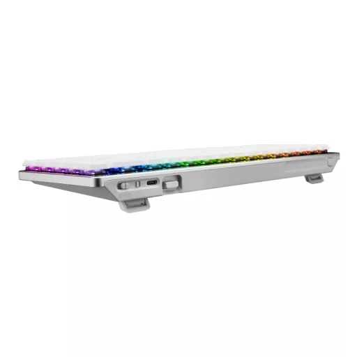 ASUS ROG Falchion RX Low Profile billentyűzet Játék USB + RF Wireless + Bluetooth QWERTZ Fehér