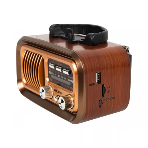 Portable analog AM/FM radio RA16 solar
