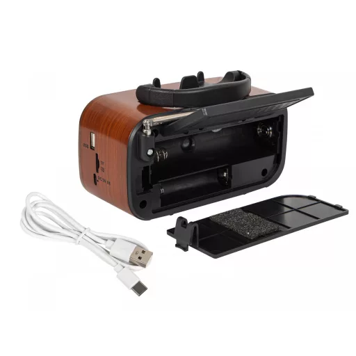 Portable analog AM/FM radio RA16 solar