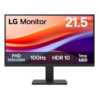   LG 22U401A-B 54,6 cm (21.5") 1920 x 1080 pixelek Full HD LED Fekete