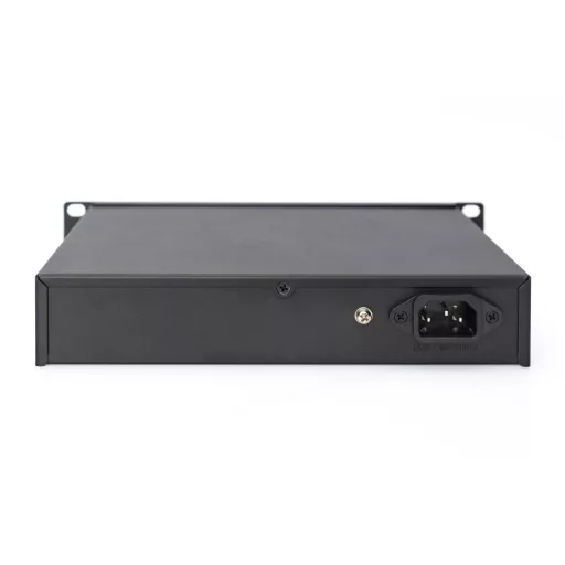 Digitus DN-80115 hálózati kapcsoló Beállítást nem igénylő (unmanaged) Gigabit Ethernet (10/100/1000) 1U Fekete