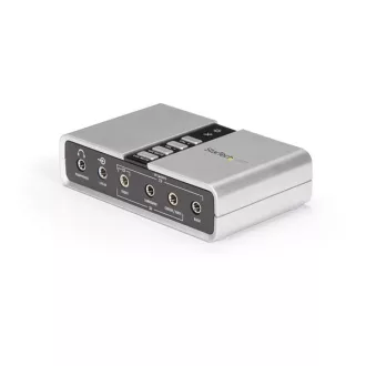 StarTech.com ICUSBAUDIO7D hangkártya 7.1 csatornák USB