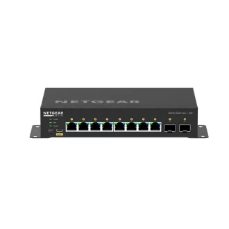   NETGEAR GSM4210PX-100EUS hálózati kapcsoló Vezérelt L2/L3 Gigabit Ethernet (10/100/1000) Ethernet-áramellátás (PoE) támogatása Fekete