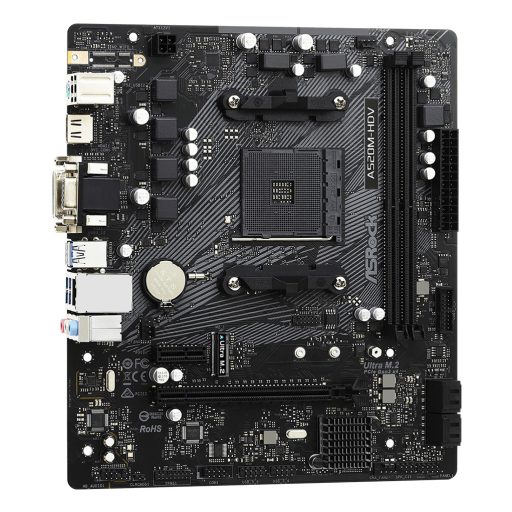 Asrock A520M-HDV AM4 foglalat Micro ATX