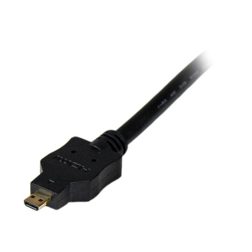 StarTech.com HDDDVIMM2M video átalakító kábel 2 M Micro-HDMI DVI-D Fekete