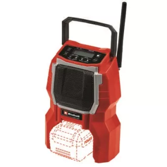   Einhell TC-RA 18 Li BT Hordozható Digitális Fekete, Vörös