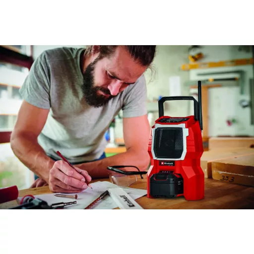 Einhell TC-RA 18 Li BT Hordozható Digitális Fekete, Vörös