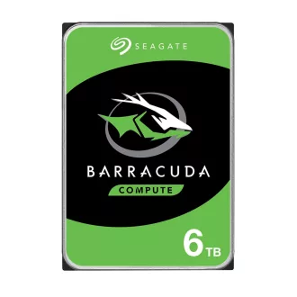   Seagate Barracuda 6TB 5400 RPM 256 MB 3.5" Serial ATA III