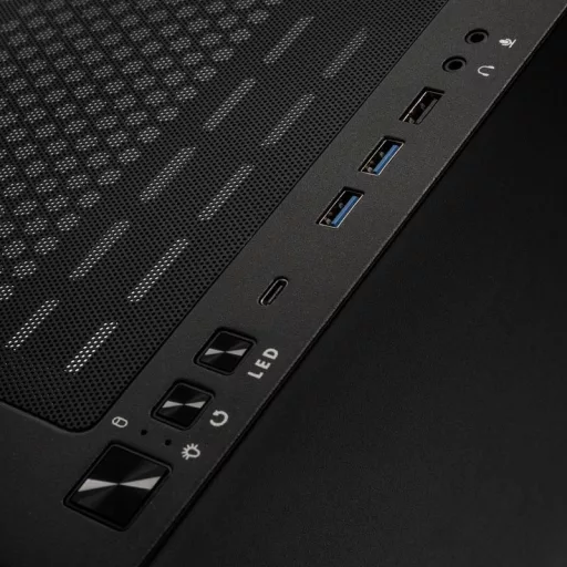 Kolink Unity Adapt ARGB Midi Tower Fekete, Átlátszó
