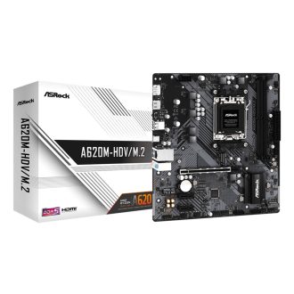 Asrock A620M-HDV/M.2 AMD A620 Socket AM5 Micro ATX