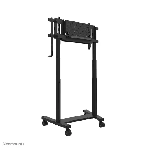 Neomounts FL55-975BL1 multimédia állvány és gurulóállvány Fekete Lapos panel Gurulós multimédia állvány/kocsi