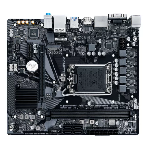 GIGABYTE H610M S2H V2 Intel H610 Express LGA 1700 Micro ATX