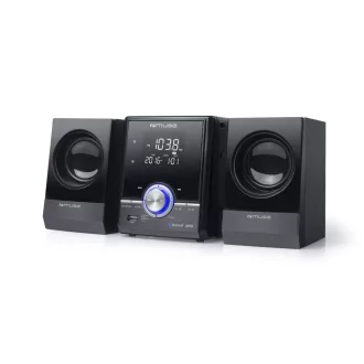 Muse M-38 BT Otthoni mikro hangrendszer 10 W Fekete