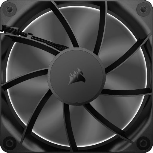 Corsair RS120 12 cm Fekete 3 db
