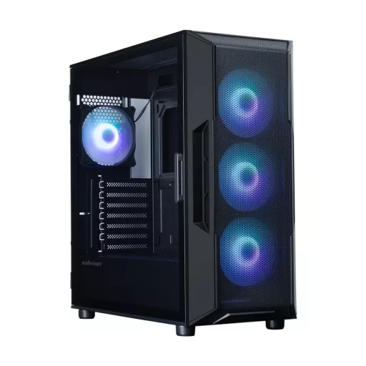 Zalman i3 NEO ARGB V2 BLACK Midi Tower Fekete