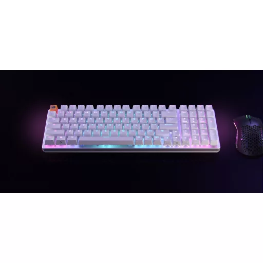 Glorious Gaming GMMK 2 billentyűzet Játék USB Amerikai angol Fehér