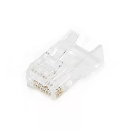 Digitus X-ML-6U-EZ huzalcsatlakozó RJ45 Átlátszó
