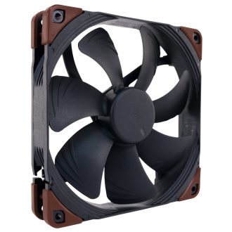   Noctua NF-A14 INDUSTRIALPPC-2000 PWM 14 cm Fekete, Barna 1 db