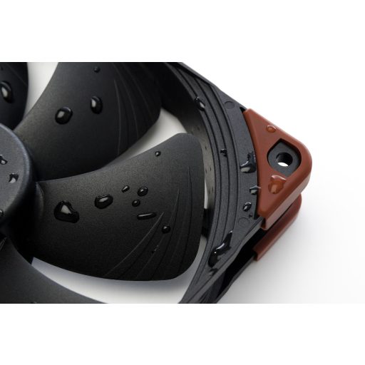 Noctua NF-A14 INDUSTRIALPPC-2000 PWM 14 cm Fekete, Barna 1 db