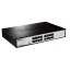 D-Link DGS-1016D/E hálózati kapcsoló Beállítást nem igénylő (unmanaged) Fekete, Fémes
