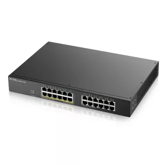   Zyxel GS1900-24EP Vezérelt L2 Gigabit Ethernet (10/100/1000) Ethernet-áramellátás (PoE) támogatása Fekete