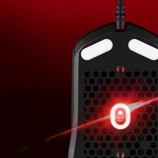 HyperX Pulsefire Haste 2 Wired White Gaming Mouse egér Játék Kétkezes USB A típus 26000 DPI