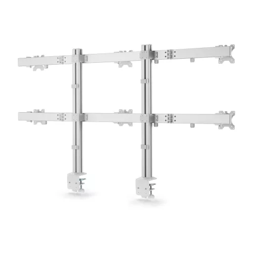 StarTech.com 6-MONITOR-ARM-A asztali TV konzol 81,3 cm (32") Fehér