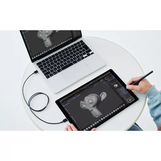 Wacom MovinkPad Pro 14 digitális rajztábla Szürke 5080 lpi 302 x 189 mm USB/Bluetooth