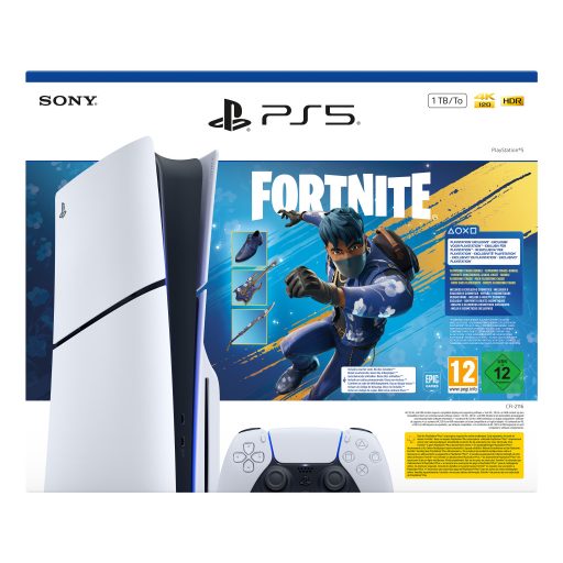 Sony PlayStation 5 - Fortnite Flowering Chaos Bundle 1 TB Wi-Fi Fekete, Fehér