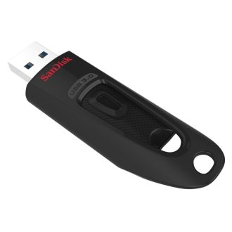   SanDisk Ultra USB flash meghajtó 128 GB USB A típus 3.2 Gen 1 (3.1 Gen 1) Fekete