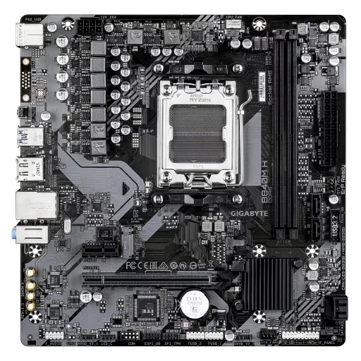 GIGABYTE B840M H AMD B840 Socket AM5 Micro ATX