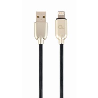 Cablexpert CC-USB2R-AMLM-2M Lightning kábel Fekete