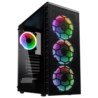 Kolink Observatory Lite Mesh Midi Tower Fekete